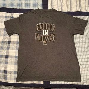 Vegas Golden Knights Marc-Andre Fleury ‘Believe In Flower’ Tee